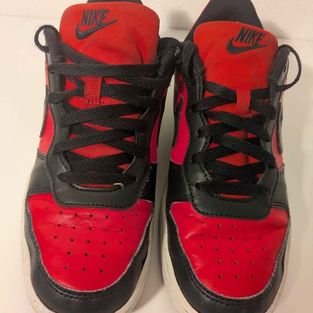 Nike Court Borough Sneakers Red And Black